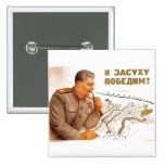USSR CCCP kalla krigetsovjet - facklig propaganda  Knappar Med Nål