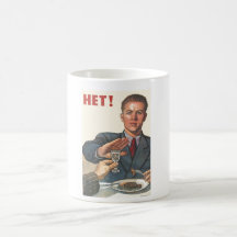 USSR CCCP kalla krigetsovjet - facklig propaganda  Mugg