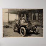 Ut för ett RittvintageFoto-Tryck Affischer
