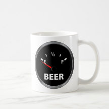 Ut ur öl tanka mätinstrumentet kaffe mugg