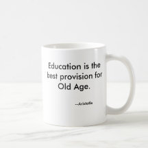 Utbildning är den bäst bestämmelseforOldåldern., - Mugg