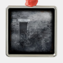 Utfärda utegångsförbud för dörr - Daguerreotype Julgransdekoration