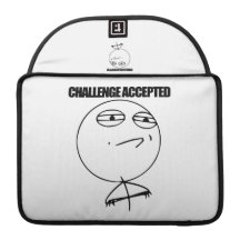 Utmaningen accepterade Macbook den Pro sleeven Sleeves För MacBooks