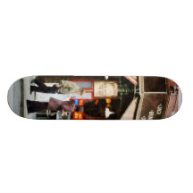 Utomhus- placering skate board