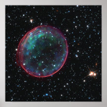 Utrymme bubblar affischer