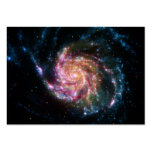 Utrymme för Pinwheelgalaxspiral Visitkort Mall