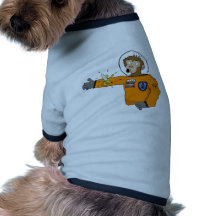 Utrymmeapa Djur Tee Shirt