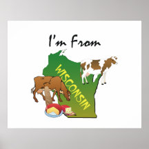 UTSLAGSPLATS mig förmiddag från Wisconsin Posters