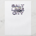 UTSLAGSPLATS Salt Lake City Flyg Blad