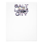 UTSLAGSPLATS Salt Lake City Anpassade Inbjudningskort