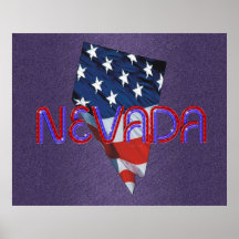 UTSLAGSPLATSNevada patriot Posters