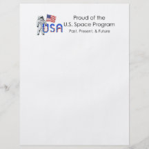 UTSLAGSPLATSU.S.-rymdprogram Flyg Blad