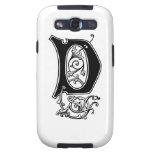 Utsmyckad galaxFodral-Kompis för Monogram D Samsun