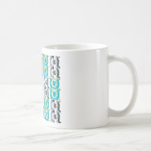 Utsmyckad mugg