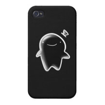 Utsmyckad spökeiphone case