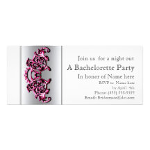 Utsmyckade rosor virvlar runt Bachelorette partyin