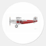 Uttrycklig Douglas M-2 western luft Runda Klistermärken