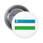 Uzbekistan flagga pins