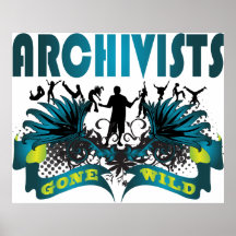 Väck Wild arkivarier Print
