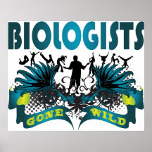 Väck Wild biologer Posters