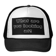 Vad är, tittar du! baseball hat