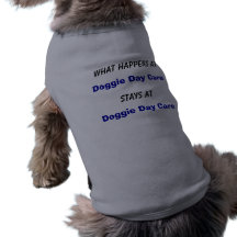 Vad händer på vovvedaghem… djur shirt
