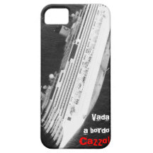 "Vada en Bordo, Cazzo! "(Casematefodral för iPhone iPhone 5 Case-Mate Skal