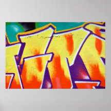vägggrafitti specificerar affischen