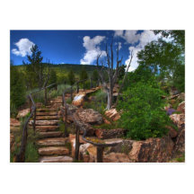 Vail botanisk trädgårdvykort