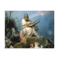 Vainamoinen & Kantele Kalevala Mythology Vykort