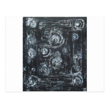 Vak av Swirls (abstrakt expressionism) Vykort