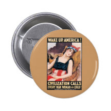 Vak upp den Amerika WWI affischen Knappar