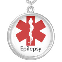 Vaket halsband för medicinsk legitimation - epilep