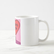 Valentin dagbjörn kaffe mugg