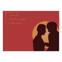 Valentin dagkort. Glad love.
