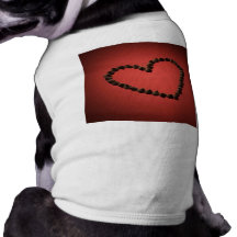 Valentin för chokladchipkärlek hjärta för dag hund tröja