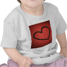 Valentin för chokladchipkärlek hjärta för dag tee shirts