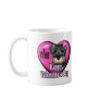 Valentin Schnauzer för dagminiatyr Kaffe Muggar