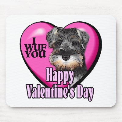 Valentin Schnauzer för dagminiatyr från DogsByDezign