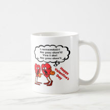 Valentines daygåvor kaffe koppar