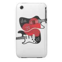 Valentingitarrduett Case-Mate iPhone 3 Cases