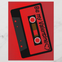 Valentinmusik Personliga Flygblad