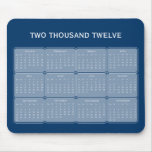 Välj din grundläggande kalender Mousepad för färg  Musmattor