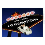 Välkomnande BRUD till för vårt sagolika Las Vegas  Hälsnings Kort