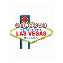 Välkomnande-till-Las-Vegas Vykort