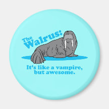 Valrossvampyren Kylskåps Magneter