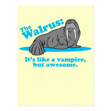 Valrossvampyren Vykort