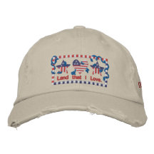 Välsigna dig patriotiska Amerika Kepor