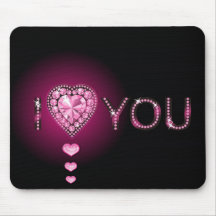 Valuegem älskar jag dig Mousepad Musmattor
