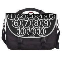 Valuta för 10 räkningar laptop computer bag